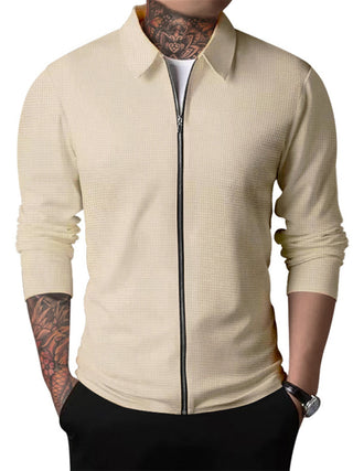 Zip Jacket Cardigan Tops for Men