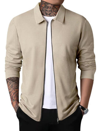 Zip Jacket Cardigan Tops for Men