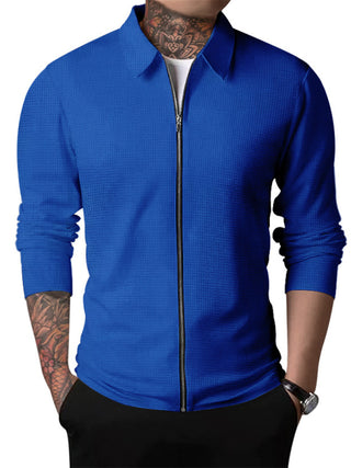 Zip Jacket Cardigan Tops for Men