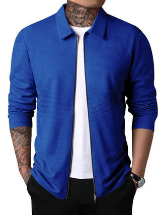 Zip Jacket Cardigan Tops for Men