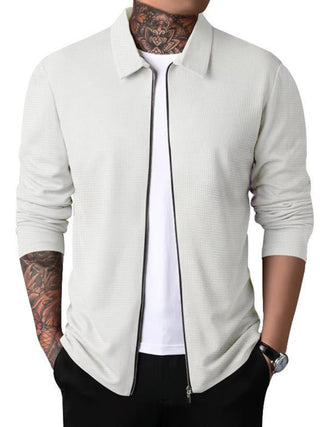 Zip Jacket Cardigan Tops for Men