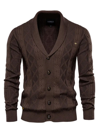 Men's casual pullover warm long sleeve sweater