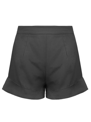 Women's lotus leaf edge loose casual shorts