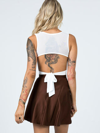 Women's High Waist Wrapped Skirt