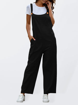 Women's Solid Color The Rompers Overalls