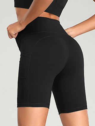 Women's High Waist Hip Lifting Cycling Yoga Shorts