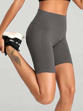 Women's High Waist Hip Lifting Cycling Yoga Shorts