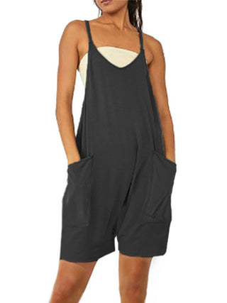 Women's Zipper Overall Dress