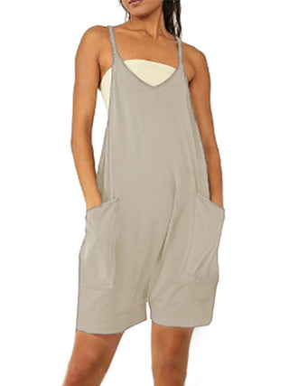 Women's Zipper Overall Dress