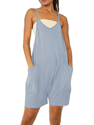 Women's Zipper Overall Dress