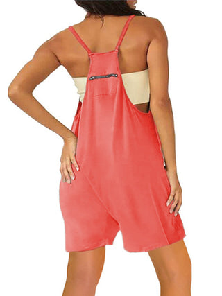 Women's Zipper Overall Dress