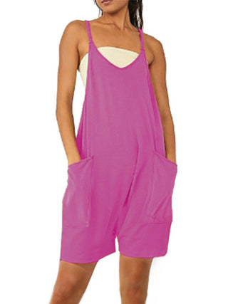 Women's Zipper Overall Dress