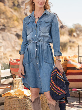 Women's Classic Denim Dress