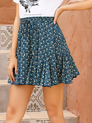 Women's Printed Short Skirt