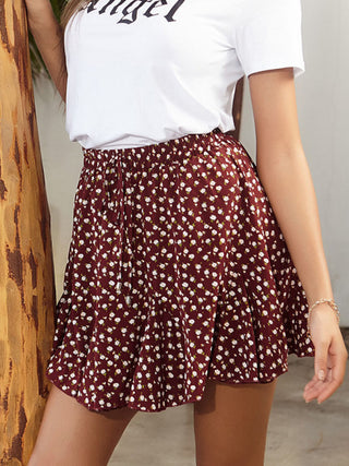 Women's Printed Short Skirt