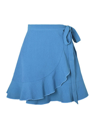 High Waist Ruffle Skirt for Women