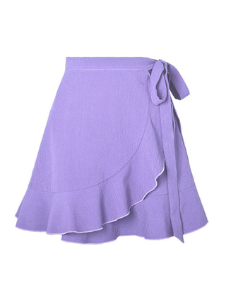 High Waist Ruffle Skirt for Women