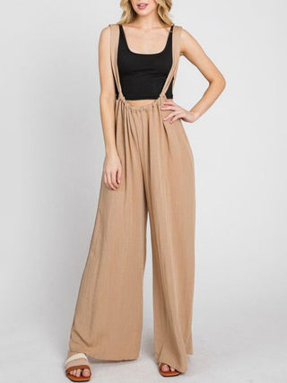 Lace-Up Jumpsuit Trousers for Women