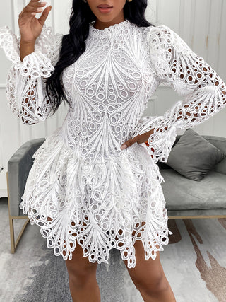 White Lace Dress for Women