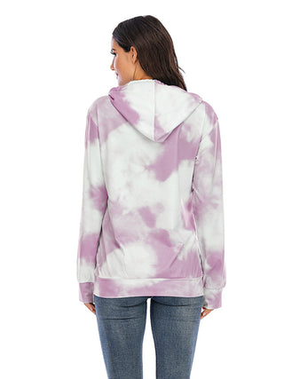 Women's Tie Dye Maternity Hoodies