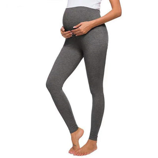 Women's Pull-on Styling With High Waistband Pont?knit Skinny Maternity Pants