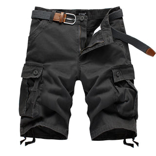 Summer straight five-point pants men's loose plus-size casual pants outdoor sports overalls shorts