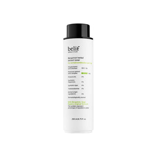 belif BERGAMOT HERBAL EXTRACT TONER 200ml