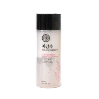 THE FACE SHOP Rice Water Bright Lip & Eye Makeup Remover 120ml