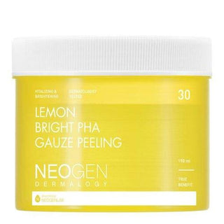 NEOGEN Dermalogy Lemon Bright PHA Gauze Peeling 30 Sheets