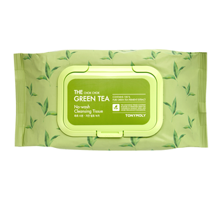 Tonymoly The Chok Chok Green Tea No Wash Cleansing Tissue 100ea