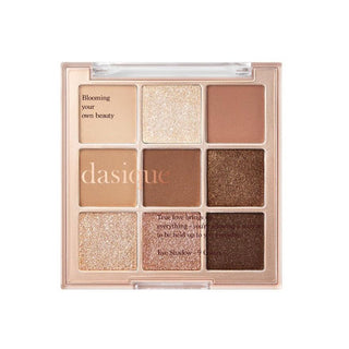 Dasique Shadow Palette 9 Colors 7g 01 Sugar Brownie