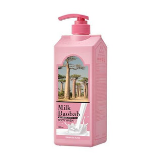 Bioklasse Milk Baobab Body Wash 1000ml Damask Rose