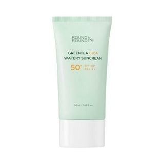 ROUND A'ROUND Greentea Cica Watery Sun Cream 50ml